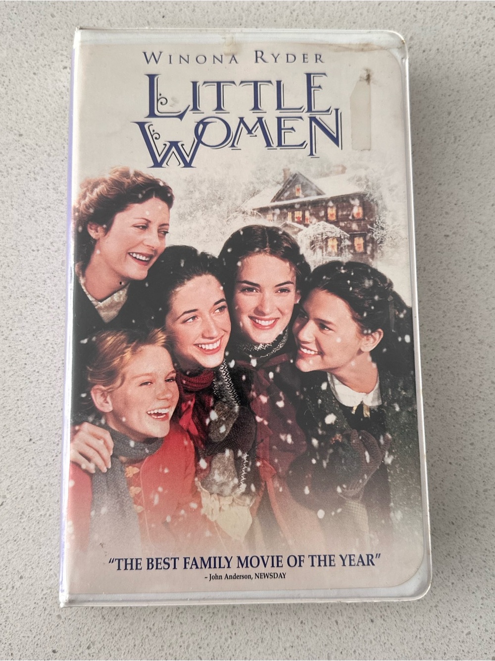 Little Women VHS with Winona Ryder